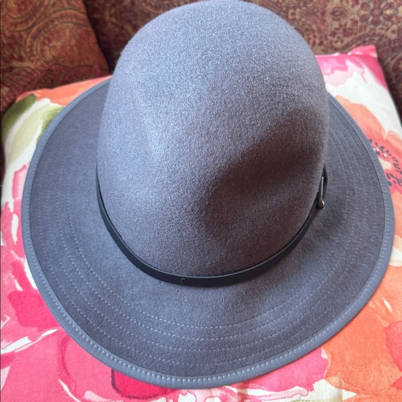 Prana wool felt hat mushroom gray women’s size medium one size NEW no tags NWOT - Picture 6 of 6